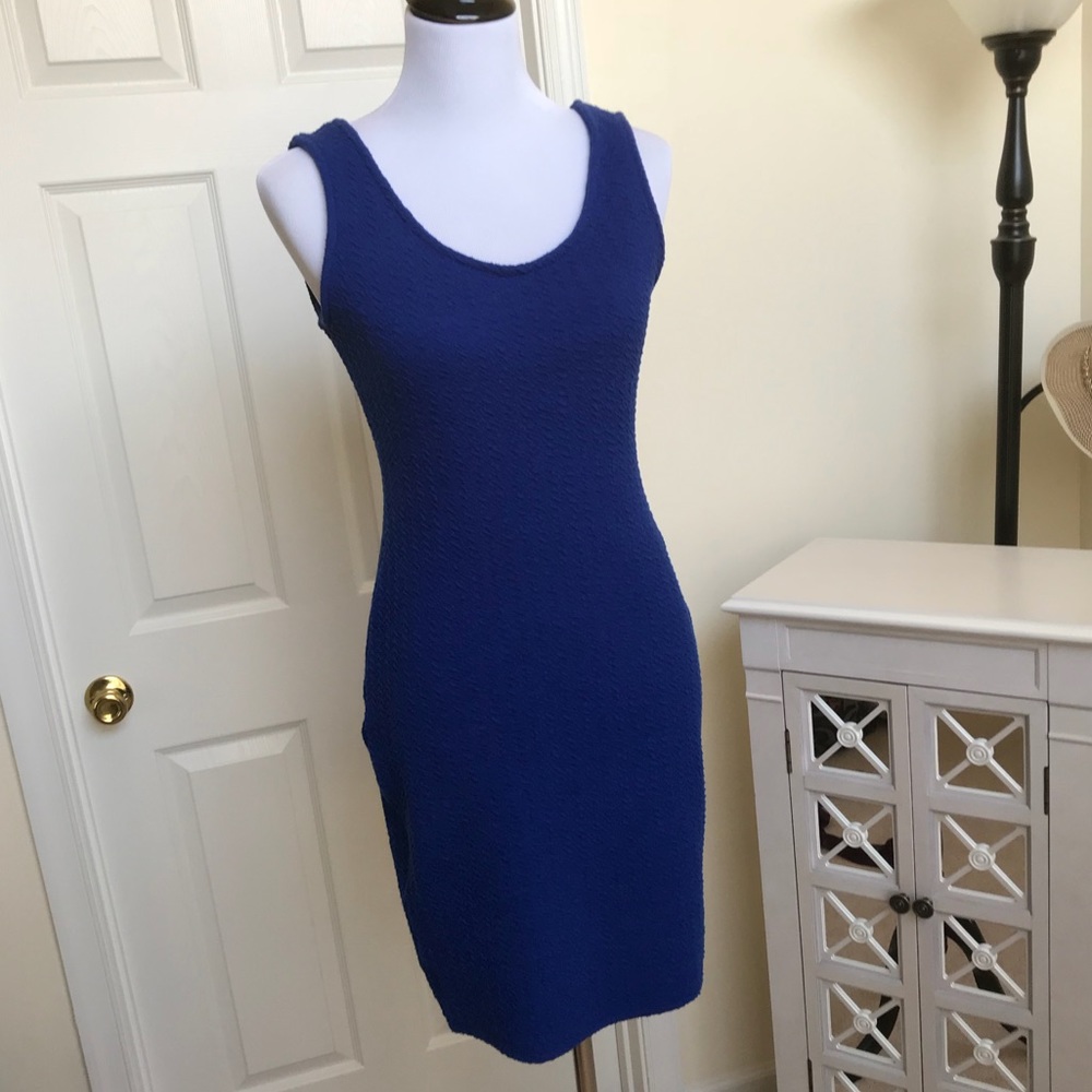 Royal Blue Dress.